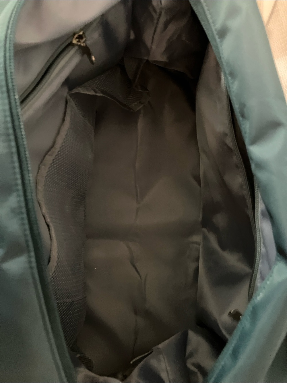 Classic Men's Duffel Bag in Teal - Picture 8 of 12